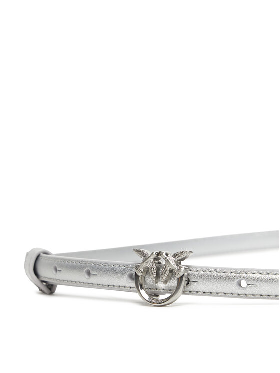 PINKO PINKO Ženski remen Love Berry H1 Belt AI 25-26 PLT01 102148 A0F1 Srebrna