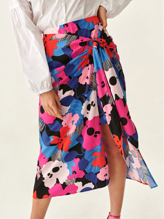TATUUM Tatuum Fustă midi Fanna T2330.172 Colorat Classic Fit