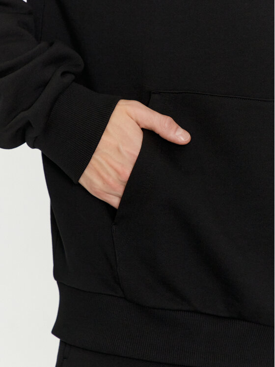 HUGO Hugo Felpa Nerrain 50513290 Nero Relaxed Fit
