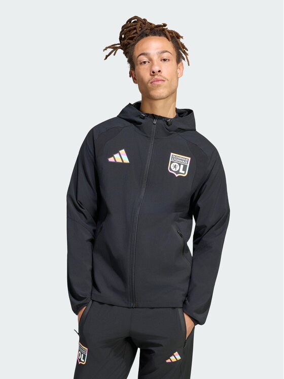 adidas adidas Wiatrówka 171865 Czarny Slim Fit