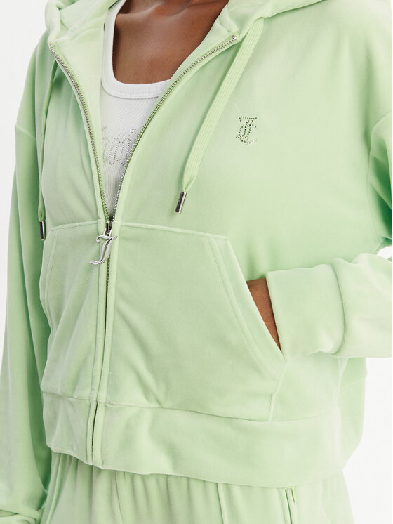 Juicy Couture Juicy Couture Džemperis Iccle JCWAS126304 Žalia Oversize