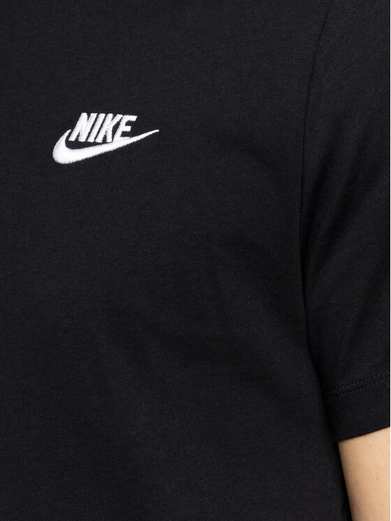 Nike Nike T-Shirt Sportswear Club AR4997 Czarny Standard Fit