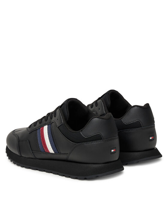 Tommy Hilfiger Tommy Hilfiger Tenisice New Runner Eva Stripes FM0FM05637 Crna