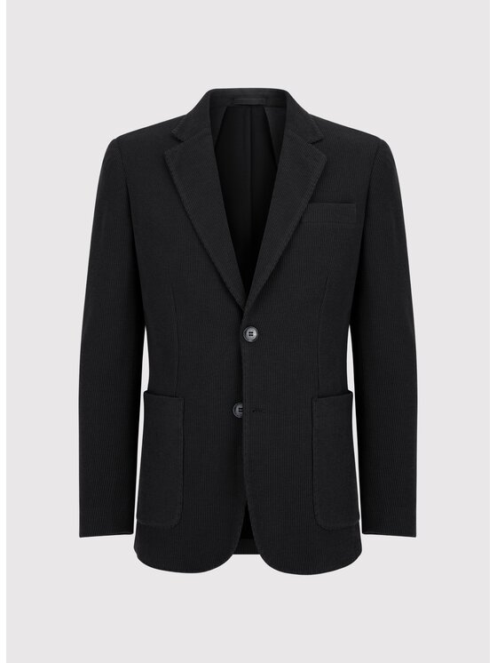 Pako Lorente Pako Lorente Marynarka P24WF-3X-009 Czarny Slim Fit