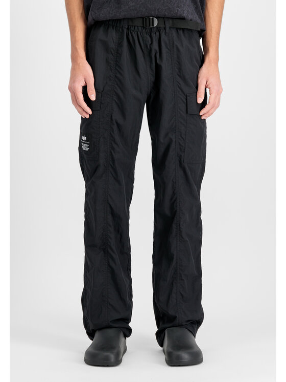 Alpha Industries Alpha Industries Spodnie cargo Nylon Cargo Pant Czarny Straight Leg