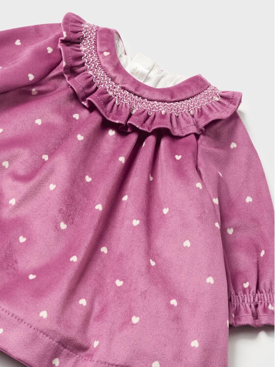 Mayoral Mayoral Rochie de zi 2.840 Violet Regular Fit