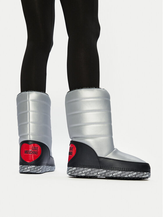 LOVE MOSCHINO LOVE MOSCHINO Stivali da neve JA24162G1HIT590B Argento