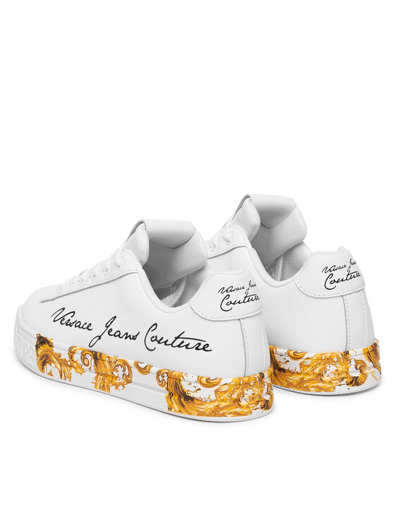 Versace Jeans Couture Versace Jeans Couture Laisvalaikio batai 80VA3SKL ZPB79 G03 Balta