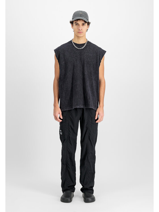 Alpha Industries Alpha Industries Spodnie cargo Nylon Cargo Pant Czarny Straight Leg