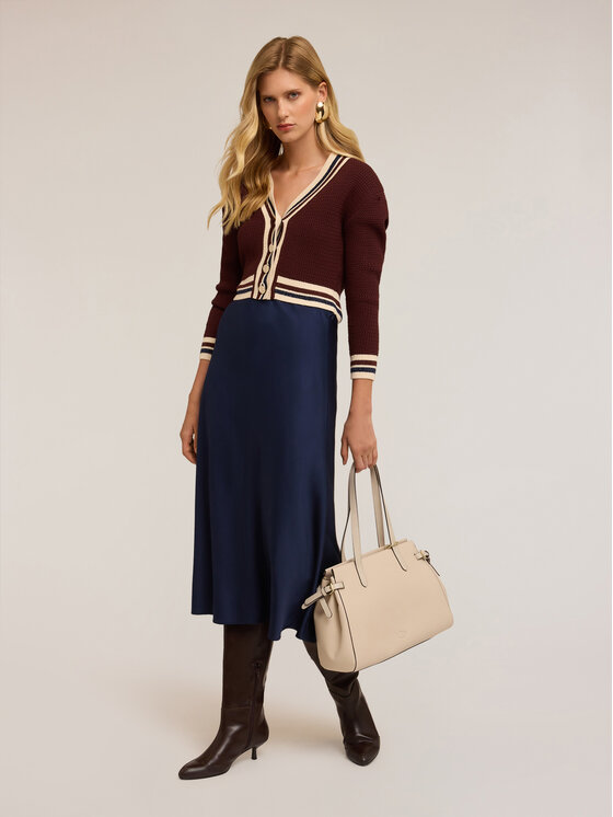 Motivi Motivi Gonna midi 1073Q001136N034 Blu Flared Fit