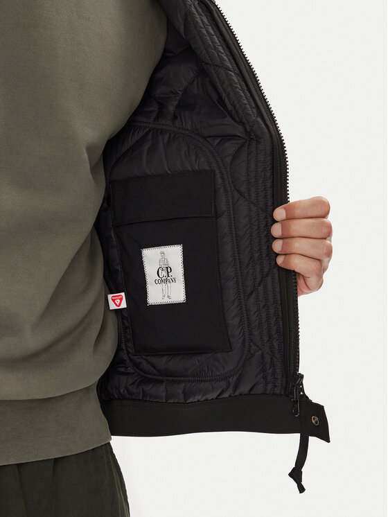 C.P. Company C.P. Company Kamizelka 19CMVE049A110158A Czarny Regular Fit