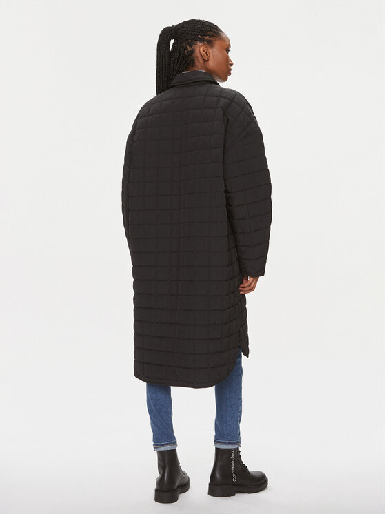 Calvin Klein Jeans Calvin Klein Jeans Μπουφάν μεταβατικό J20J221380 Μαύρο Relaxed Fit