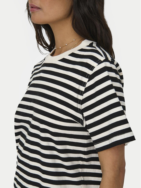 ONLY ONLY Marškinėliai Livina 15272227 Juoda Regular Fit