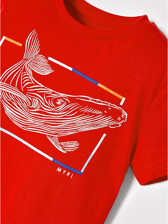 T-shirt 3010 Rosso Regular Fit