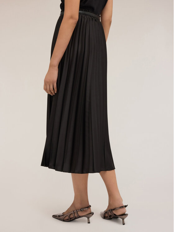 Motivi Motivi Gonna midi 1108W000680N033 Nero Regular Fit