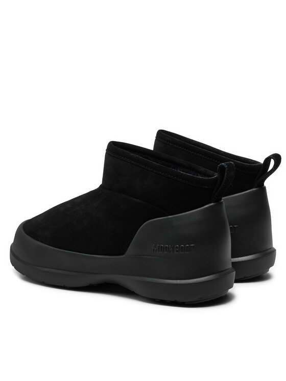 Moon Boot Moon Boot Μπότες Χιονιού Luna Low Suede Boot 80D2480040 Μαύρο