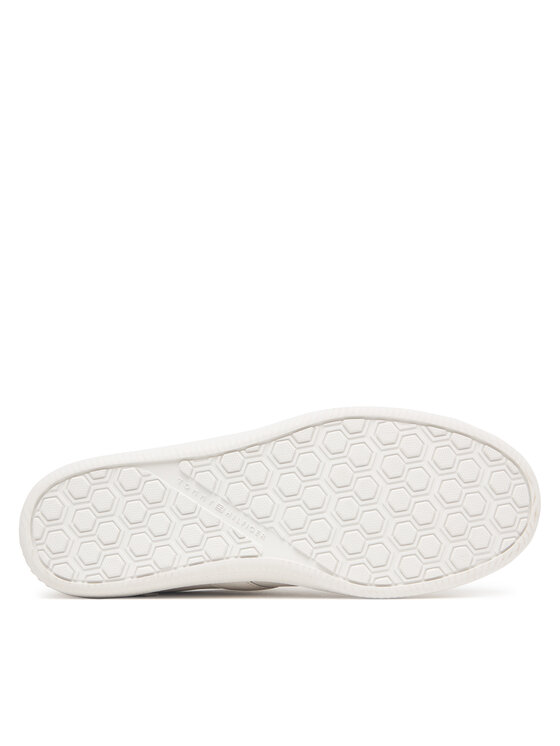 Tommy Hilfiger Tommy Hilfiger Αθλητικά Th Tribeca Sneaker Premium FW0FW09483 Κρεμ
