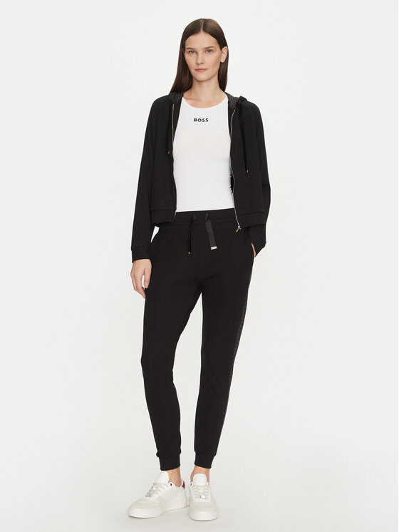 BOSS BOSS Bluza 50535842 Czarny Regular Fit