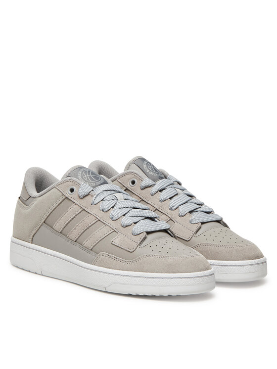 adidas adidas Basketbalové topánky Rapid Court Low JR3155 Sivá
