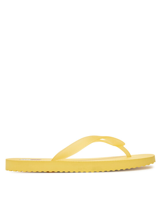 Tommy Jeans Tommy Jeans Šlepetės per pirštą Tjw Logo Flip Flop EN0EN02447 Geltona