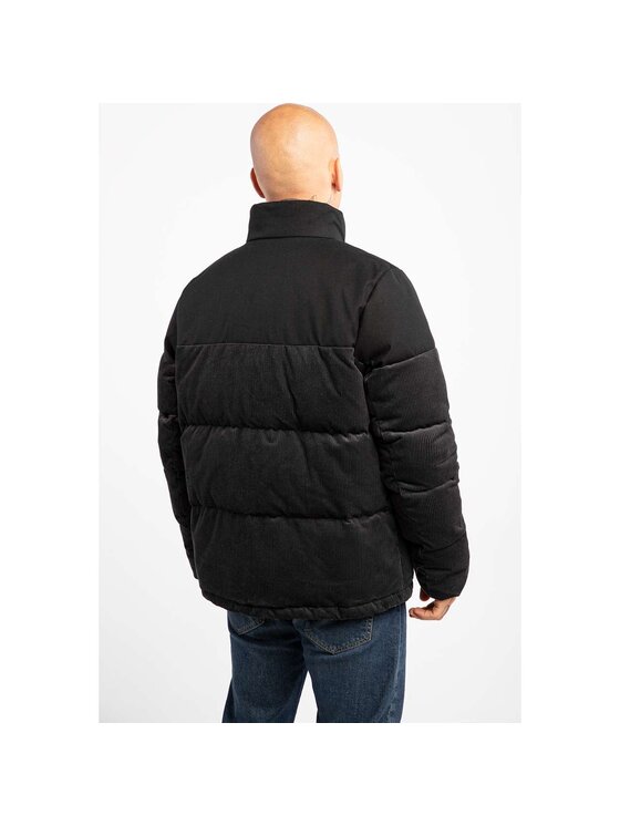 Jack Wolfskin Jack Wolfskin Kurtka zimowa NATURE CORDUROY JACKET M 1206331_6350 Czarny Classic Fit