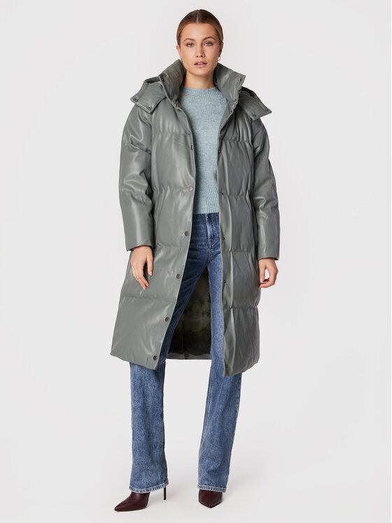 Giacca in similpelle Emilie W1BL03 WE480 Verde