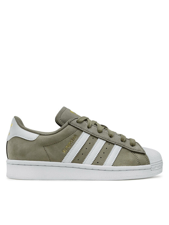 Superstars adidas store khaki grün