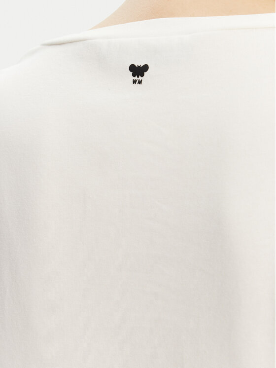 Weekend Max Mara Weekend Max Mara T-krekls Multib 2525976011 Balts Regular Fit
