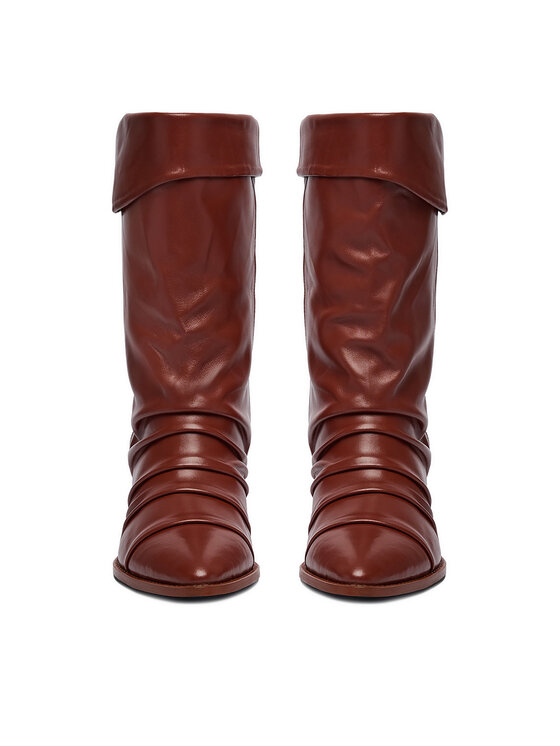 Badura Badura Škornji EO-APRIL-25FW218-1 Rjava