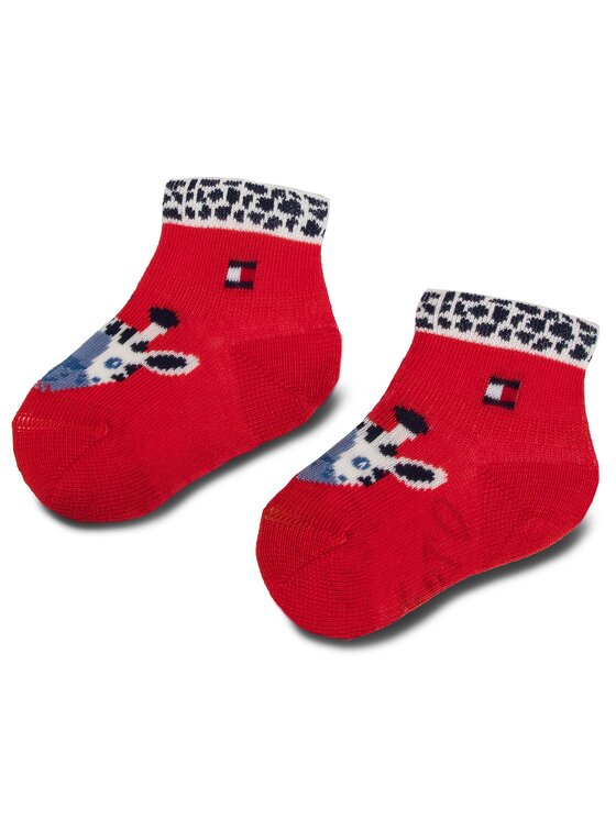 Tommy Hilfiger Tommy Hilfiger Sada 3 párů dětských vysokých ponožek 395006001 Tmavomodrá