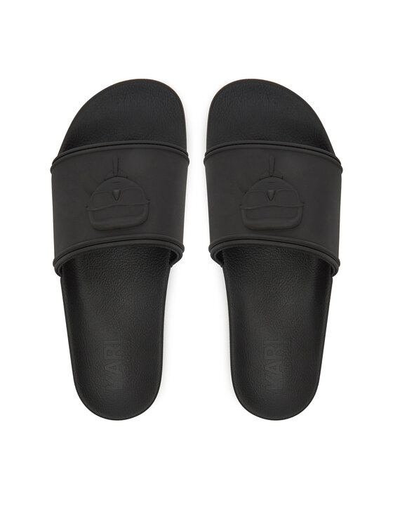 KARL LAGERFELD KARL LAGERFELD Klapki KL70009 Czarny