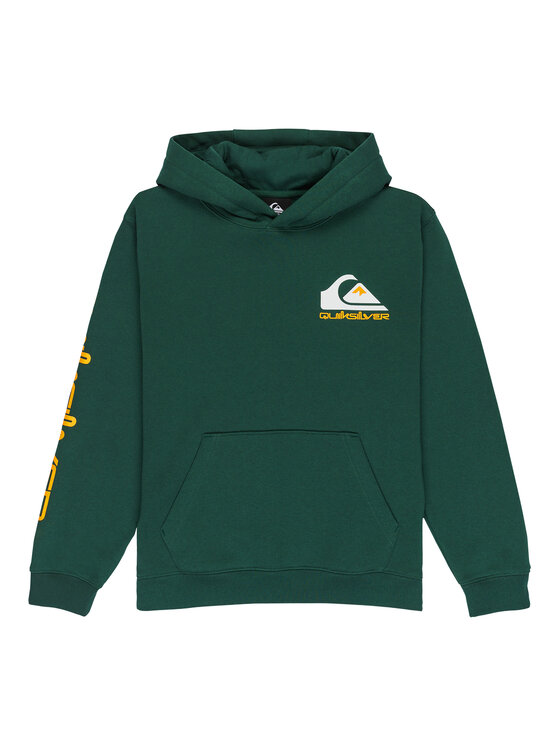 Quiksilver Quiksilver Pulóver Omni Logo EQBFT03951 Zöld Regular Fit