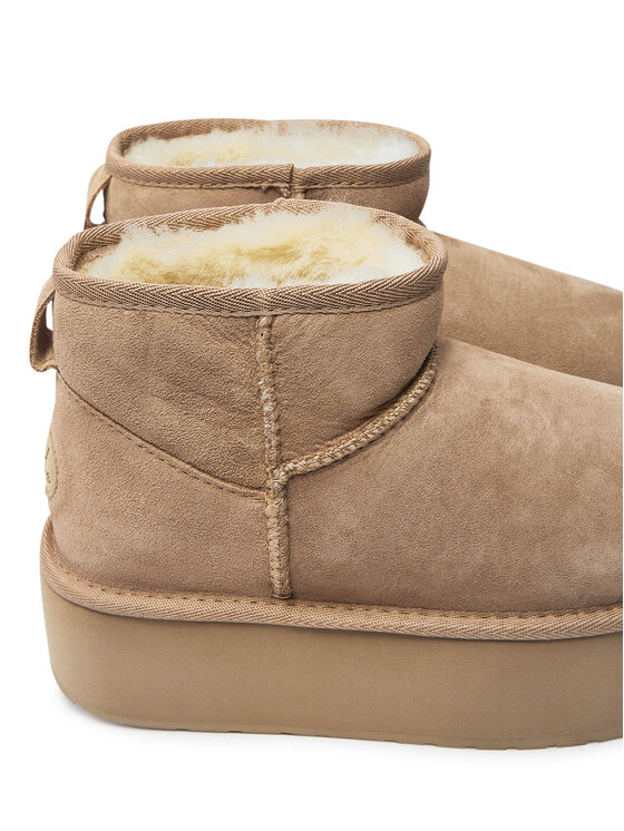 EMU Australia EMU Australia Stivali da neve Stinger Micro Flatform W13082 Beige