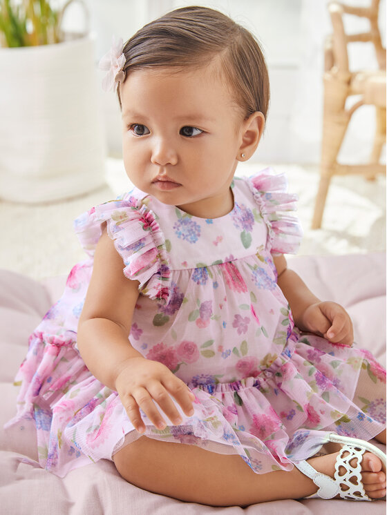 Mayoral Neonata Mayoral Vestiti Bambina Cerimonia Mayoral Neonata