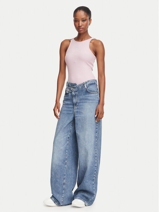 Guess Guess Дънки W6YAJP D1358 Син Wide Leg