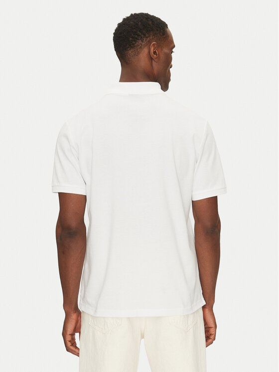 The North Face The North Face Polokošile Essential NF0A8C1P Bílá Regular Fit