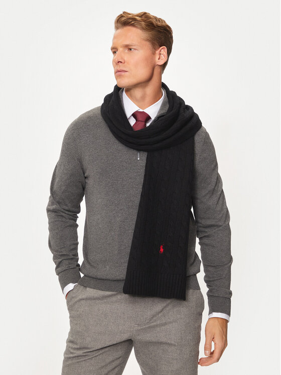 Polo Ralph Lauren Polo Ralph Lauren Šal 449959345001 Črna