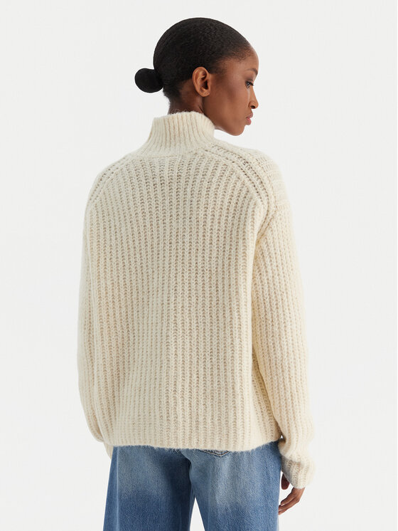 Calvin Klein Jeans Calvin Klein Jeans Ζιβάγκο Brushed Wool Ls LV044D361G Κρεμ Regular Fit