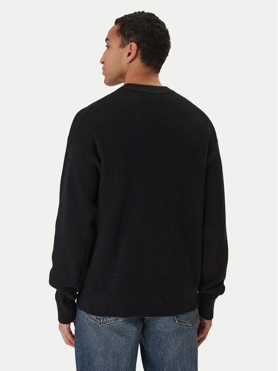 Calvin Klein Jeans Calvin Klein Jeans Sweter LV04RD313G Czarny Regular Fit