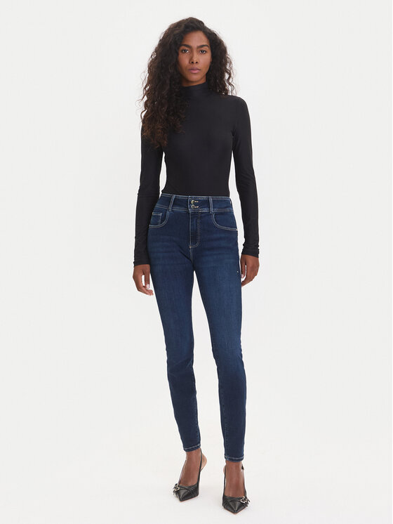 Guess Guess Jeansy 172235 Modrá Skinny Fit