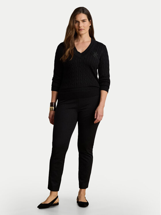 LAUREN RALPH LAUREN LAUREN RALPH LAUREN Pulover Meren 200888795004 Črna Regular Fit