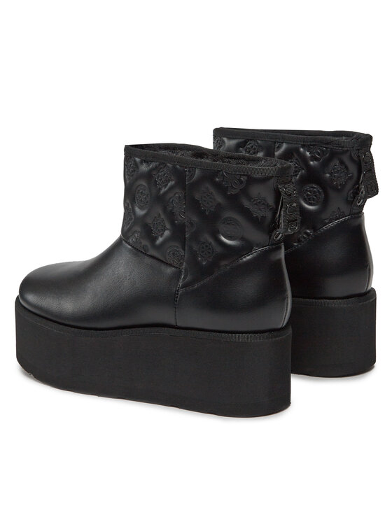 Guess Guess Botine FL8JIA ELE10 Negru