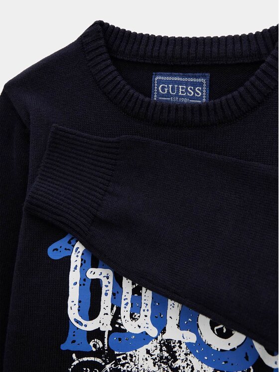 Guess Kids Guess Kids T-Shirt 181447 Niebieski Classic Fit