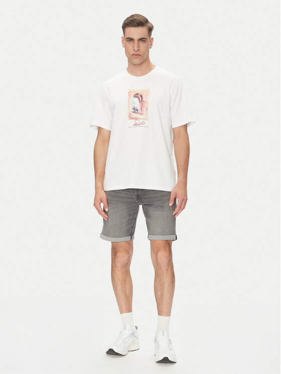 Jack & Jones Jack & Jones T-Shirt Hydra 12277248 Biały Relaxed Fit