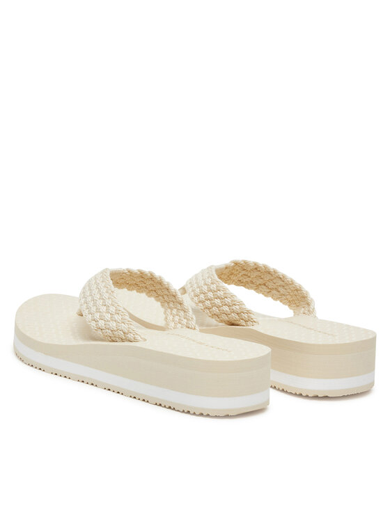 Tommy Hilfiger Tommy Hilfiger Flip flop FW0FW08737 Bej