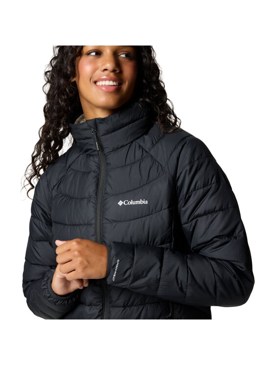 Columbia Columbia Kurtka przejściowa Powder Lite II Full Zip Jacket Czarny Regular Fit
