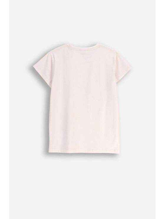 Coccodrillo Coccodrillo T-Shirt ZC5143204FGJ-003 Écru Regular Fit