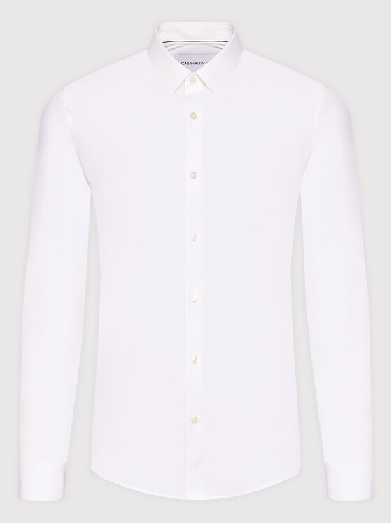 Calvin Klein Jeans Calvin Klein Jeans Košeľa J30J319065 Biela Slim Fit