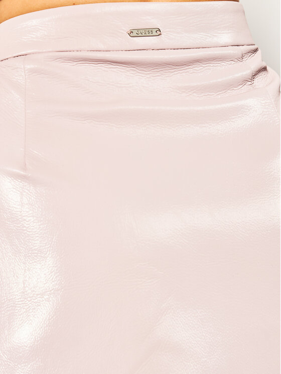 Guess Guess Trapézová sukňa Halah W01D20 WCKC0 Ružová Regular Fit