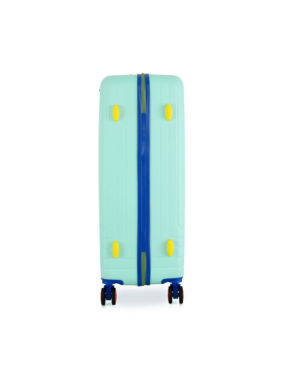 Semi Line Semi Line Μεγάλη Βαλίτσα T5942-3 Πράσινο